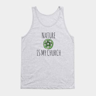 Nature is my church Tank Top